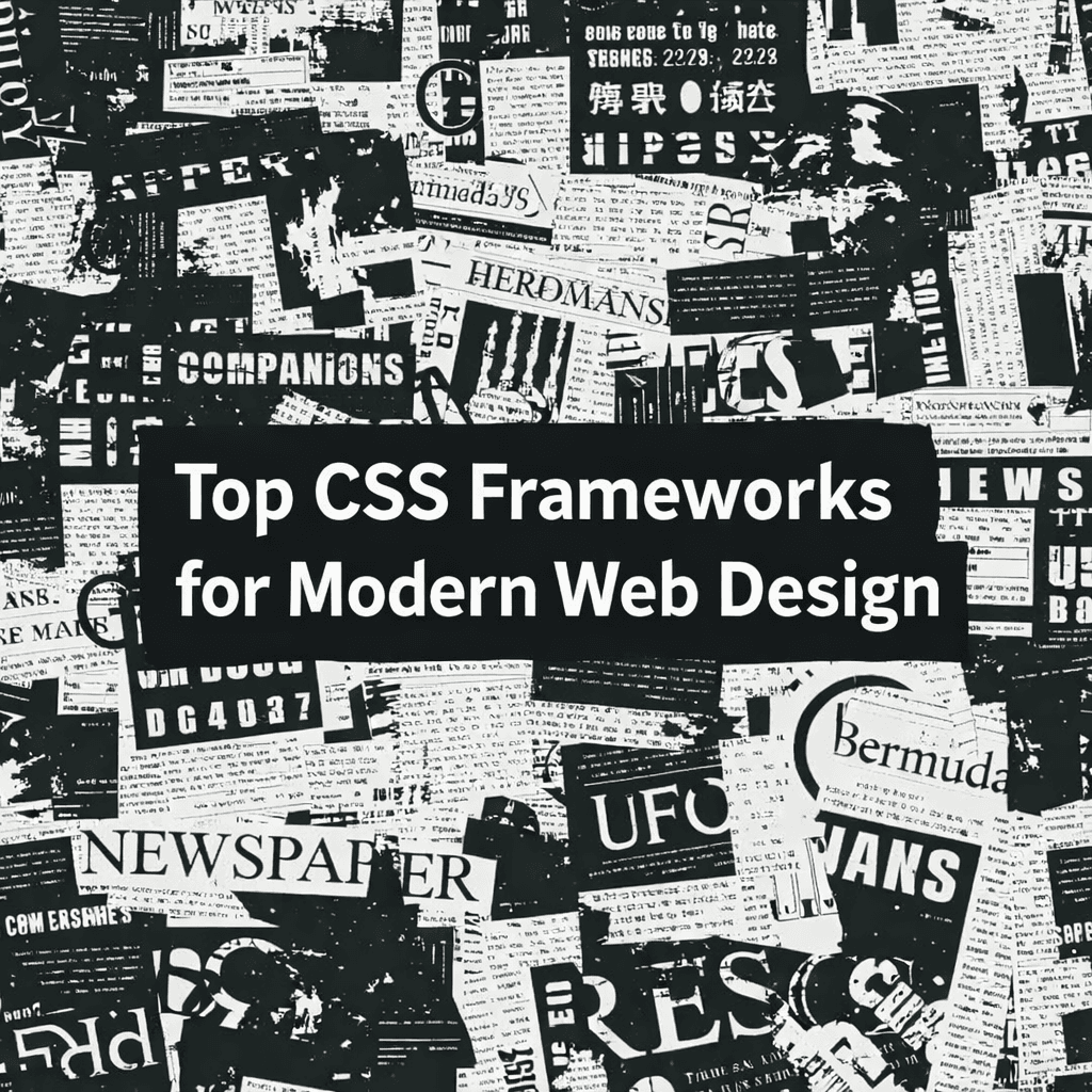 Top CSS Frameworks for Modern Web Design